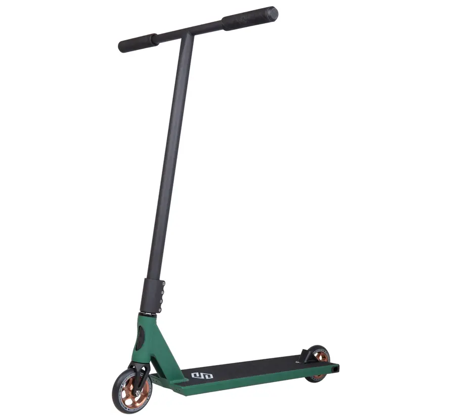 Monopattino da strada Striker Gravis - Verde militare S/L Alluminio 6061 leggero per acrobazie su strada