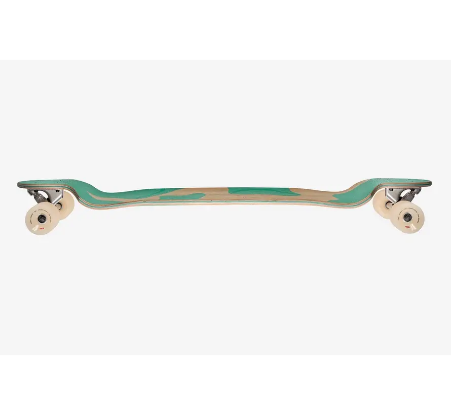 Globe Bannerstone Longboard 41″ – Cruiser Twin-Tip Drop-Down in bambù/Taiga