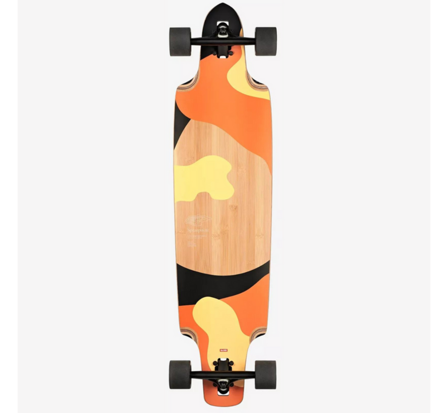 Globe Spearpoint Longboard 40″ – Bamboo/Xeric Drop-Through Directional Cruiser