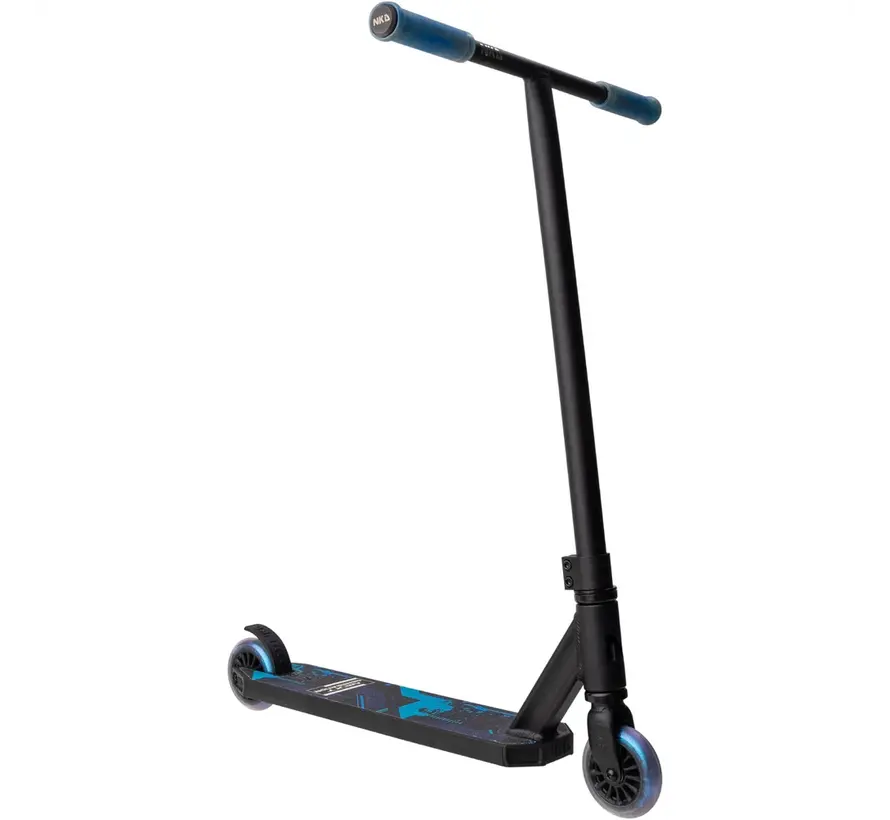 Patinete acrobático NKD Next Generation negro/azul con manillar en T