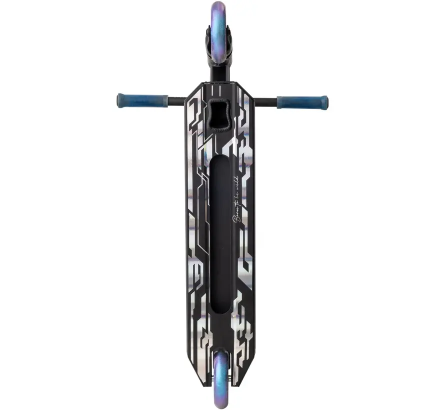 Trottinette acrobatique NKD Next Generation Noir/Bleu avec guidon en T