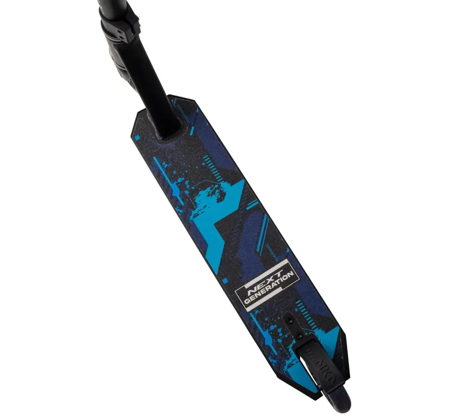 Trottinette acrobatique NKD Next Generation Noir/Bleu avec guidon en T