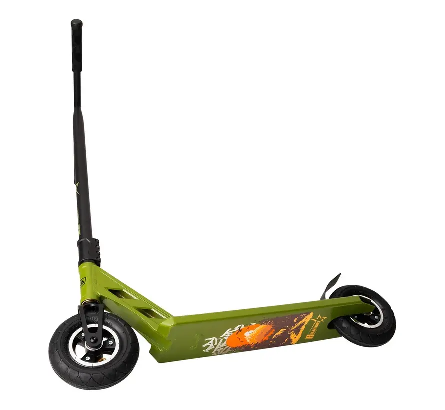 Trottinette tout-terrain NKD Bullit Vert armée 100 cm