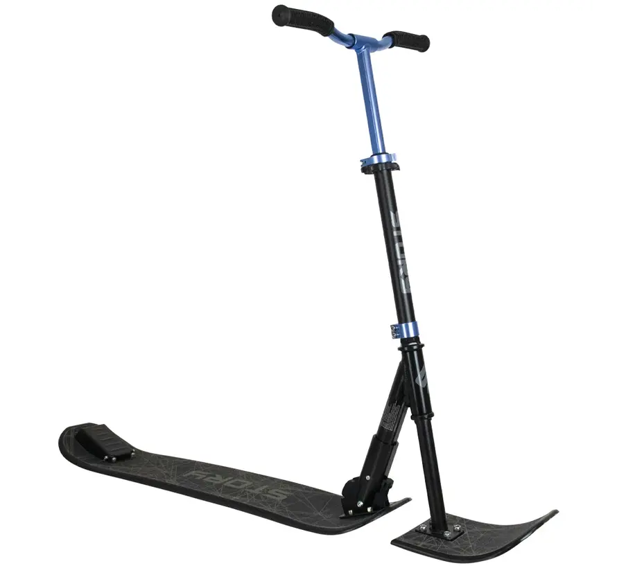 Story Deluxe Snow Stunt Scooter – Black / Blue | Adjustable & Foldable