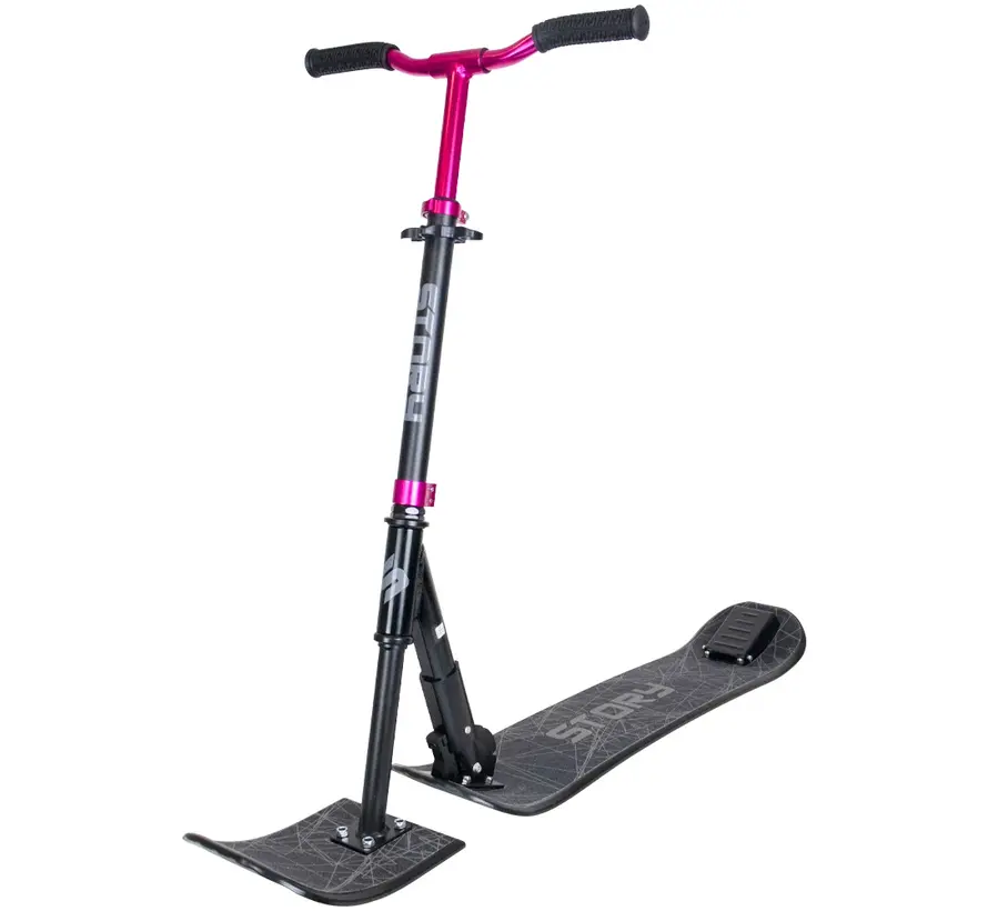 Story Deluxe Snow Stuntstep – Black / Pink | Verstelbaar & Inklapbaar