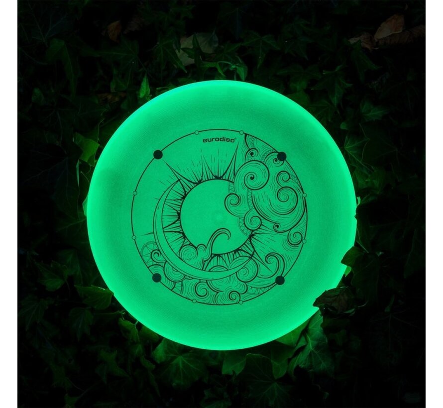 Eurodisc Superglow 175 g – Biobased Ultimate disc in glow-in-the-dark Green