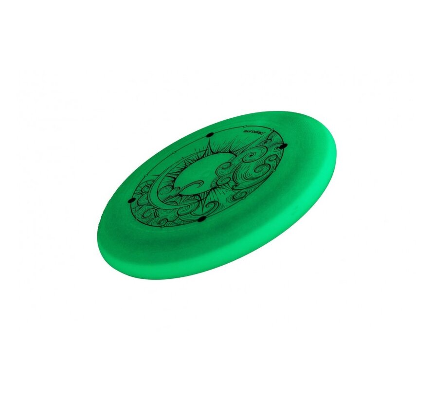 Eurodisc Superglow 175 g – Biobased Ultimate disc in glow-in-the-dark Green