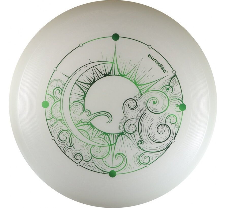 Eurodisc Superglow 175 g – Biobased Ultimate-disc in glow‑in‑the‑dark Green