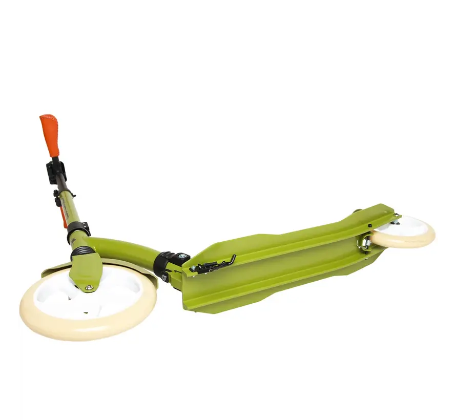 Story Scooter pieghevole da trasporto Retro Ride Green