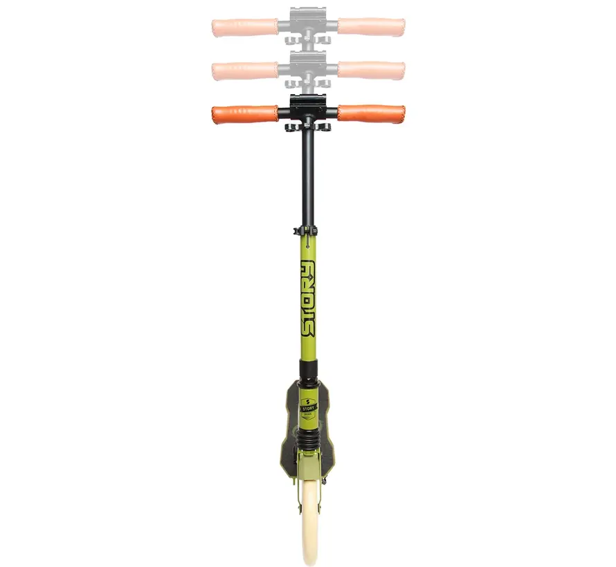 Story Scooter pieghevole da trasporto Retro Ride Green