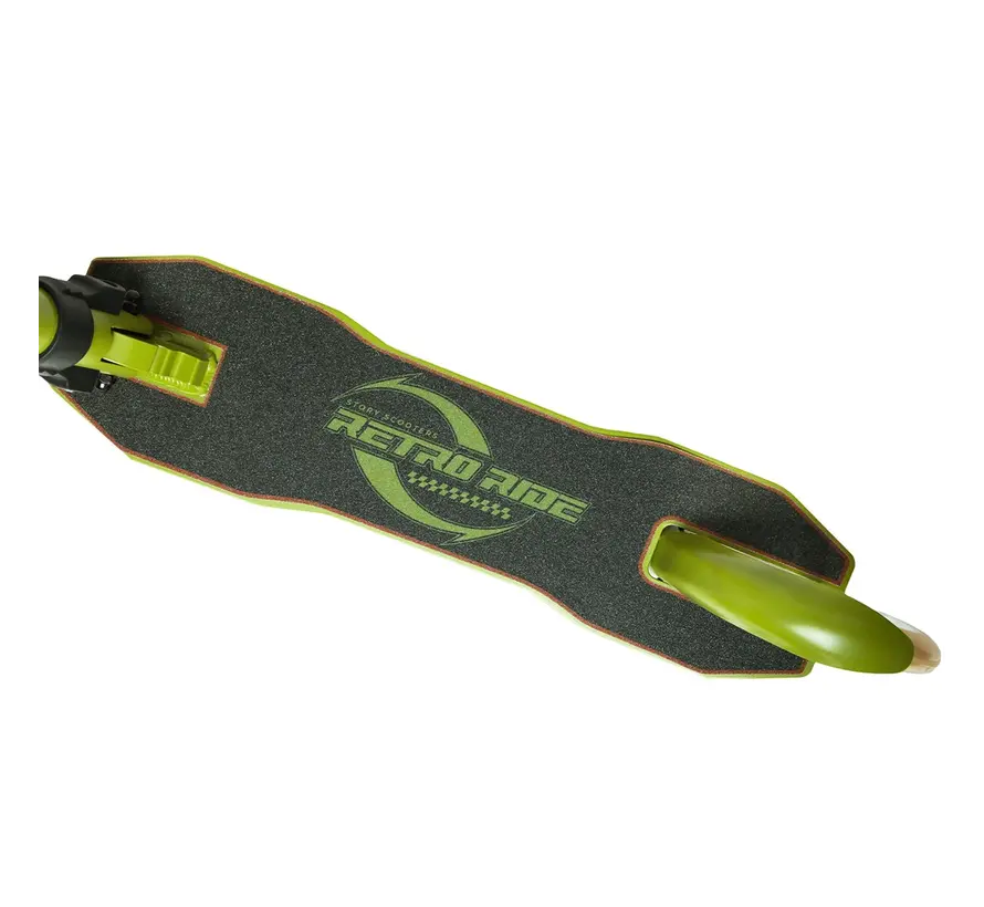 Patinete de transporte plegable Story Retro Ride Green
