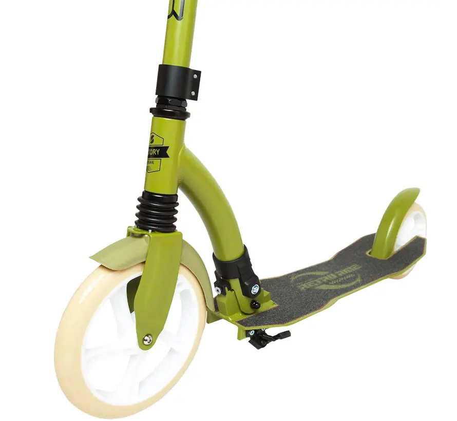 Story Foldable Transport Scooter Retro Ride Green