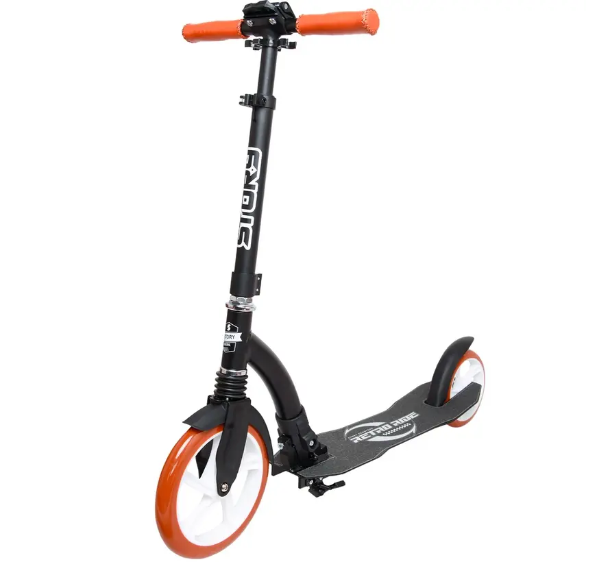 Story Opvouwbare Transportstep Retro Ride Vintage Black