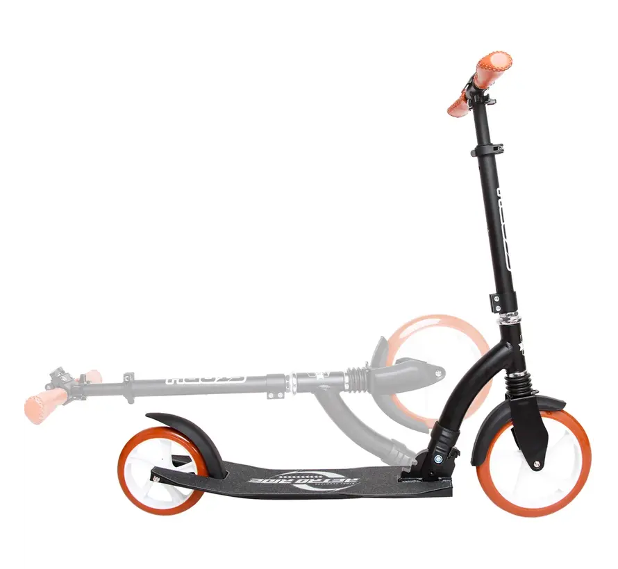 Trottinette de transport pliable Story Retro Ride Vintage Noir