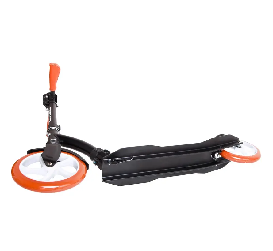 Story Foldable Transport Scooter Retro Ride Vintage Black