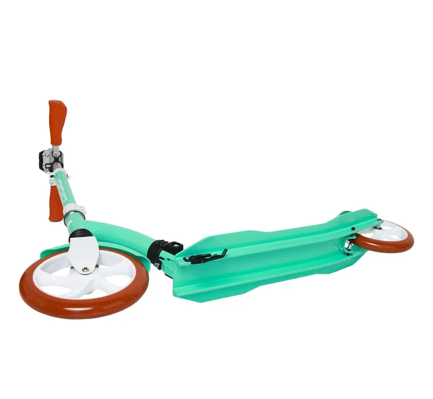 Story Faltbarer Transportroller Retro Ride Weiß/Mint