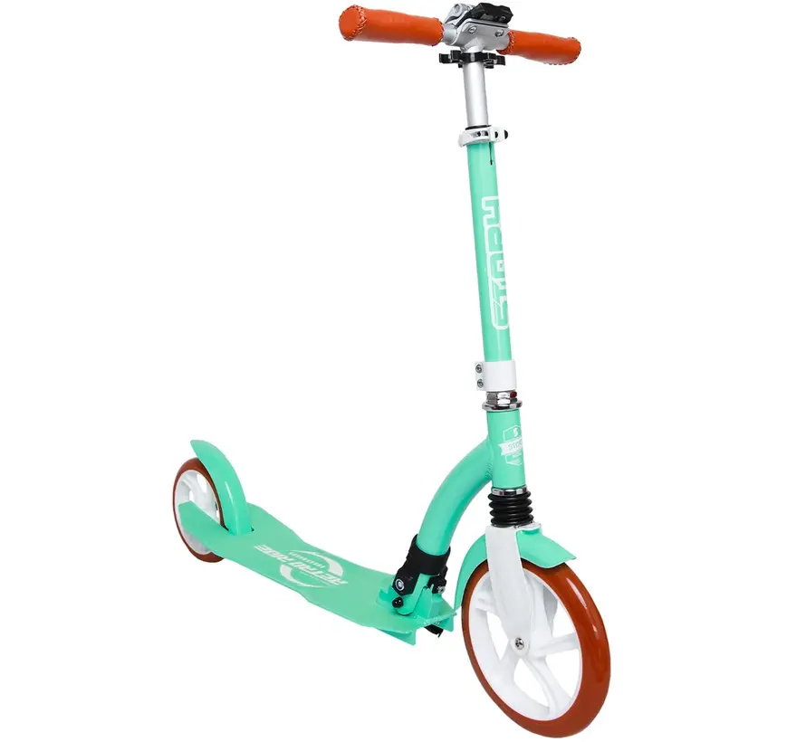 Story Faltbarer Transportroller Retro Ride Weiß/Mint