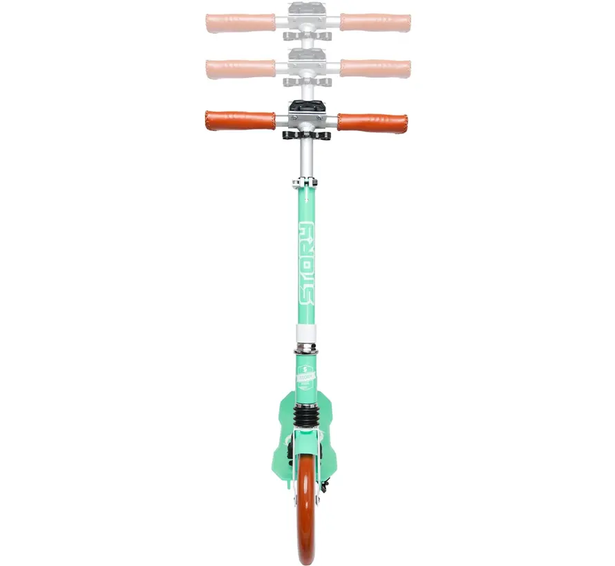 Story Opvouwbare Transportstep Retro Ride White / Mint