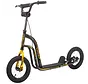 Story One Air Airstep with large wheels. Black/Gold