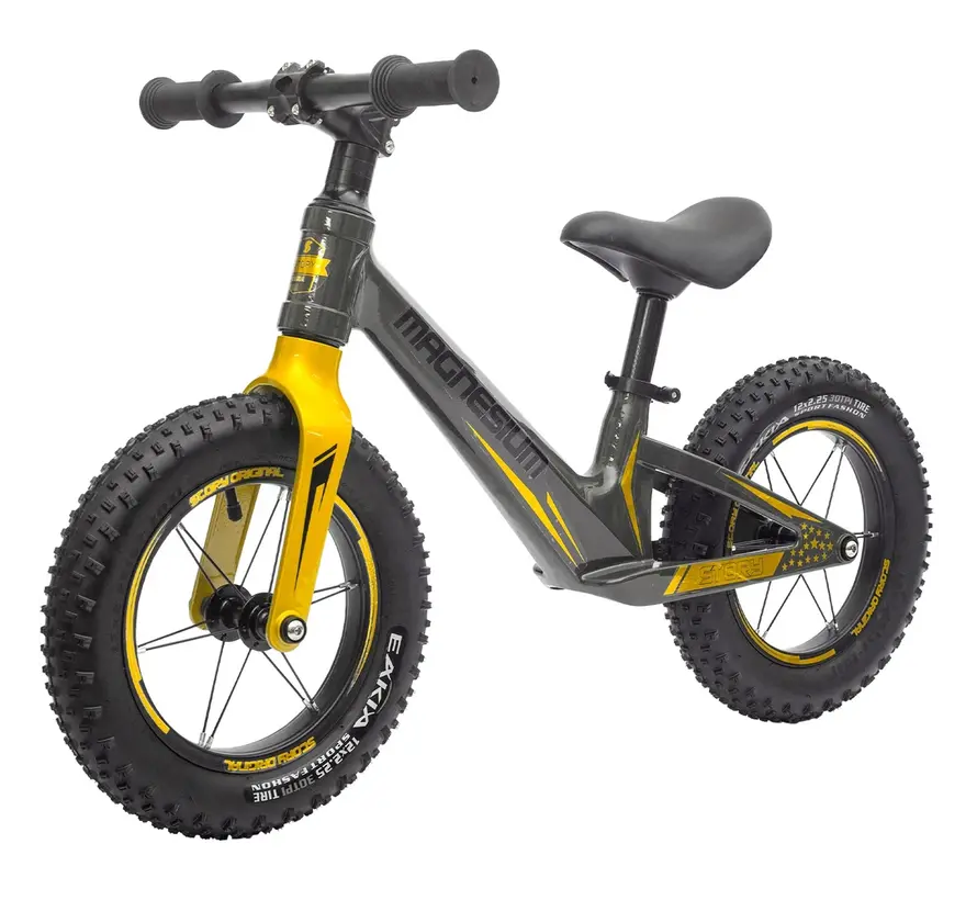 Bicicleta de equilibrio de magnesio Story: ultraligera con altura de sillín ajustable