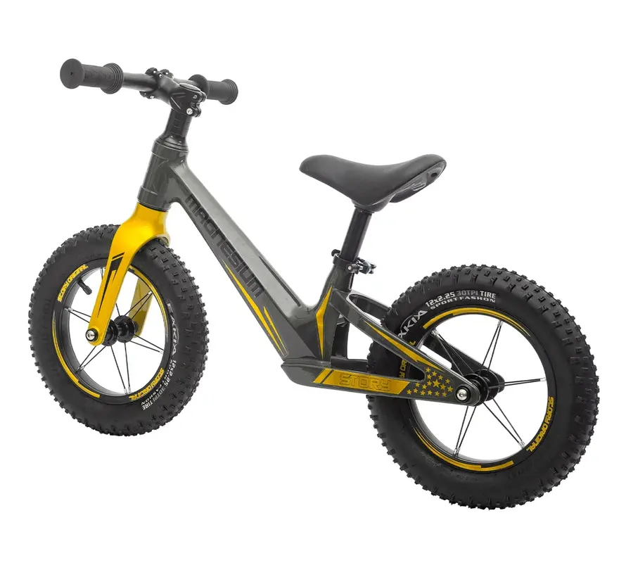 Story Magnesium Loopfiets – Ultralight Balance Bike met Instelbare Zadelhoogte