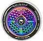 Roue de trottinette acrobatique NKD Hollow Air 120 mm – Aluminium creux arc-en-ciel