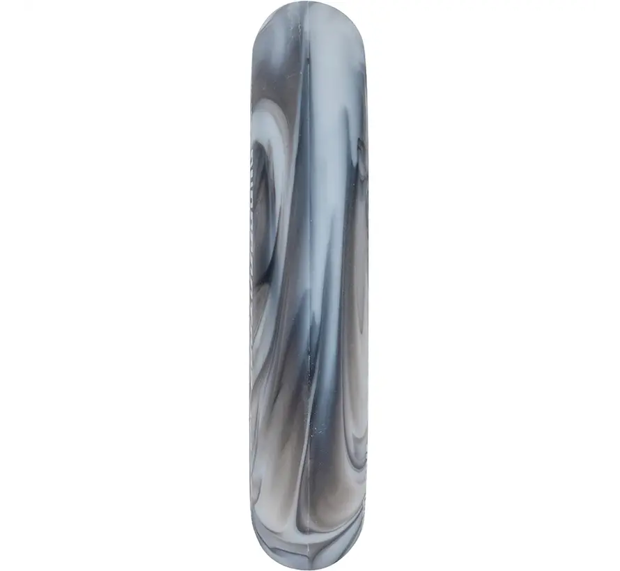 Rueda para patinete acrobático NKD Black Widow de 120 mm (aluminio hueco blanco/negro)