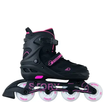 Story Patins à roues alignées Story Fusion Rose - LED