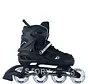 Patines en línea ajustables Story Fusion – LED negro | Sistema de 4 tallas y bota de malla