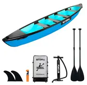 Story Story 4 Person Inflatable Canoe Blue