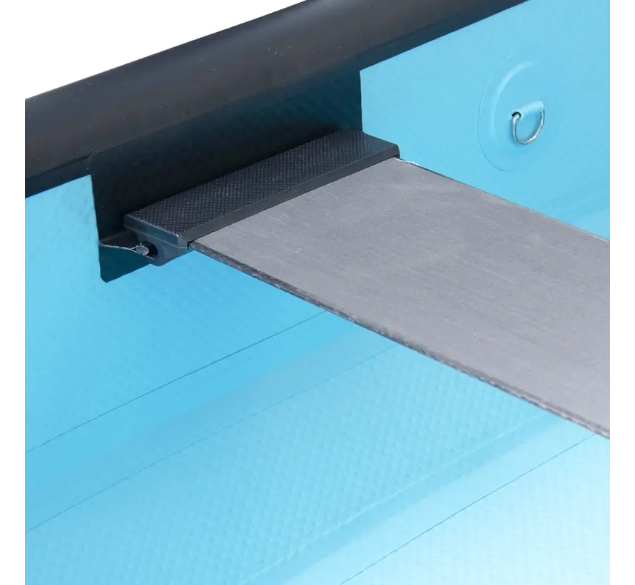 Canoa gonfiabile Story per 4 persone, blu | Include doppia pompa, pressione massima 10 PSI