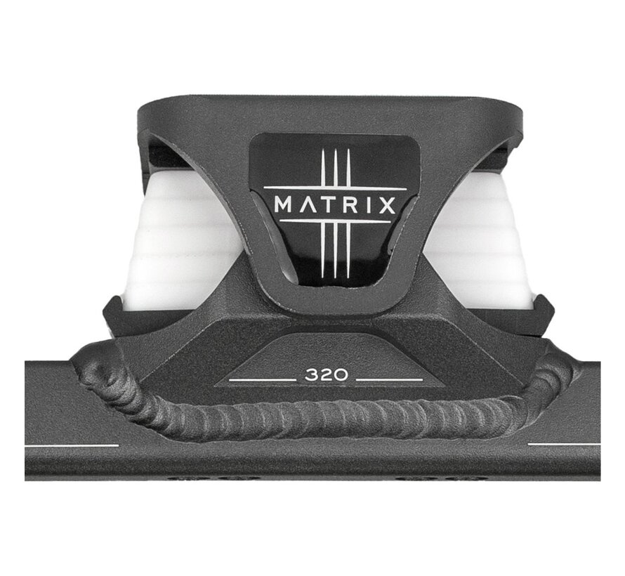 MBS Matrix III CNC Mountainboard Truck 12 × 420 mm Charcoal E Mountainboard Ready