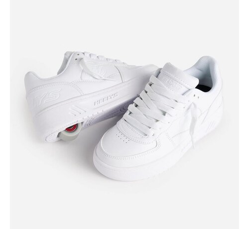 Heelys Heelys Reserve Low – Blanco/Blanco | Zapatillas con ruedas de una rueda y estilo clásico de corte