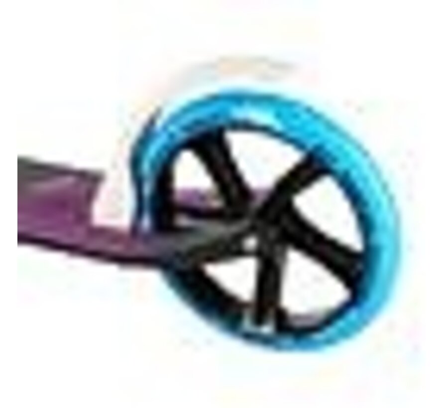 Monopattino Nils Extreme HM0107 bianco e rosa | Monopattino pieghevole in alluminio per bambini e adolescenti