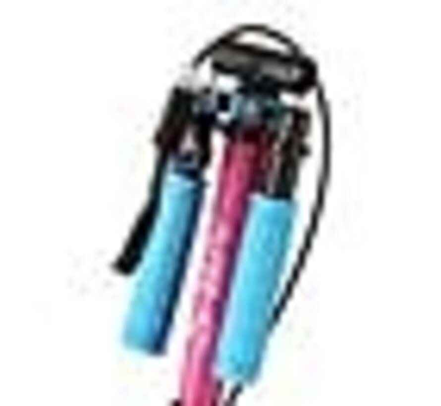 Nils Extreme HM0107 Weiß-Pink-Scooter | Aluminium-Klapproller für Kinder und Jugendliche