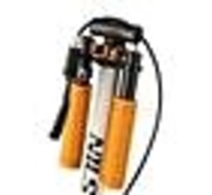 Trottinette Nils Extreme HM0107 Blanc Orange | Modèle pliable en aluminium