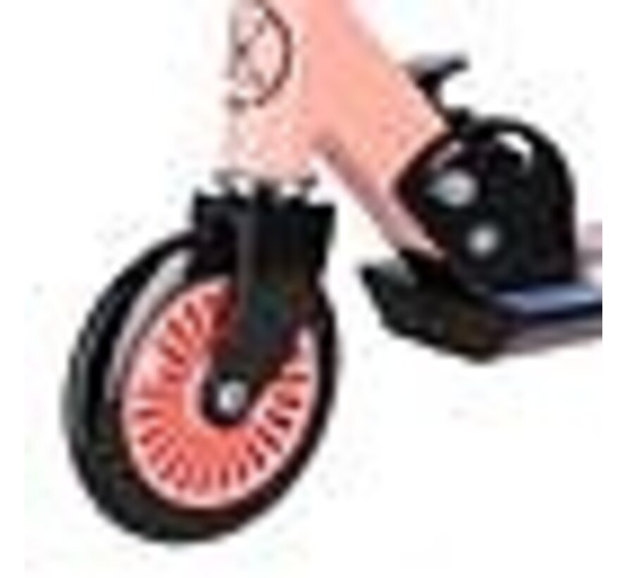 Monopattino pieghevole Nils Extreme HD026 rosa-blu | Ruote da 125 mm e manubrio regolabile