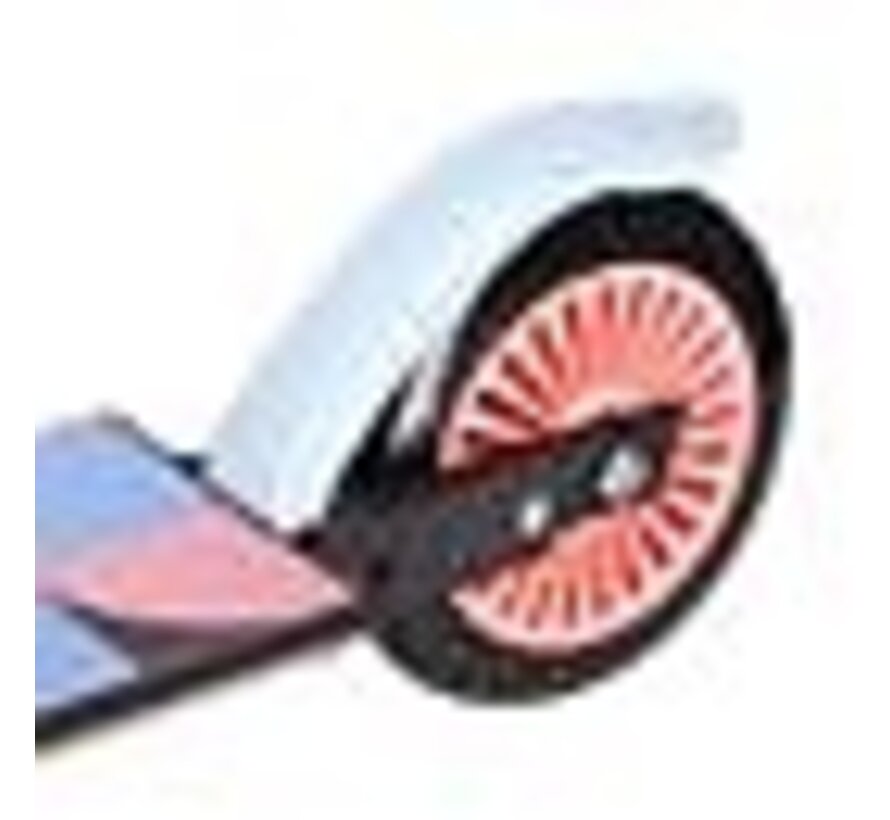 Monopattino pieghevole Nils Extreme HD026 rosa-blu | Ruote da 125 mm e manubrio regolabile