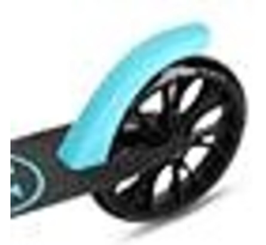 Nils Extreme HM1302 Schwarz Black Folding Scooter | 200 mm Wheels & Adjustable Handlebar