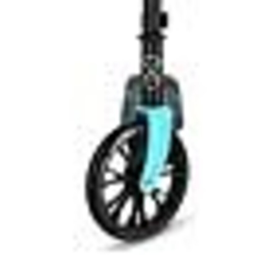 Nils Extreme HM1302 Schwarz Black Folding Scooter | 200 mm Wheels & Adjustable Handlebar