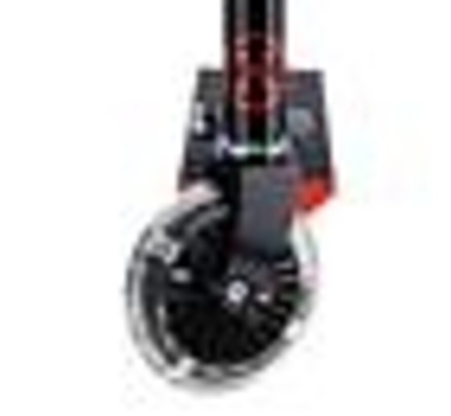 Patinete de transporte Nils HS120L Extreme, plegable, negro/rojo