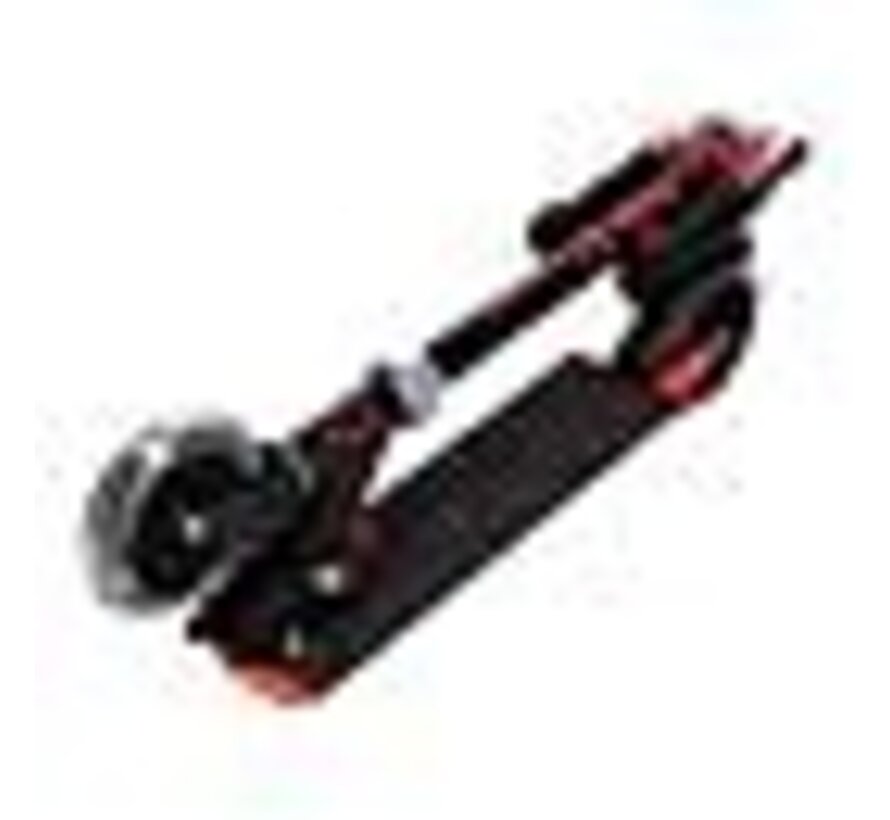 Scooter pieghevole Nils HS120L Transport Scooter Extreme Nero/Rosso