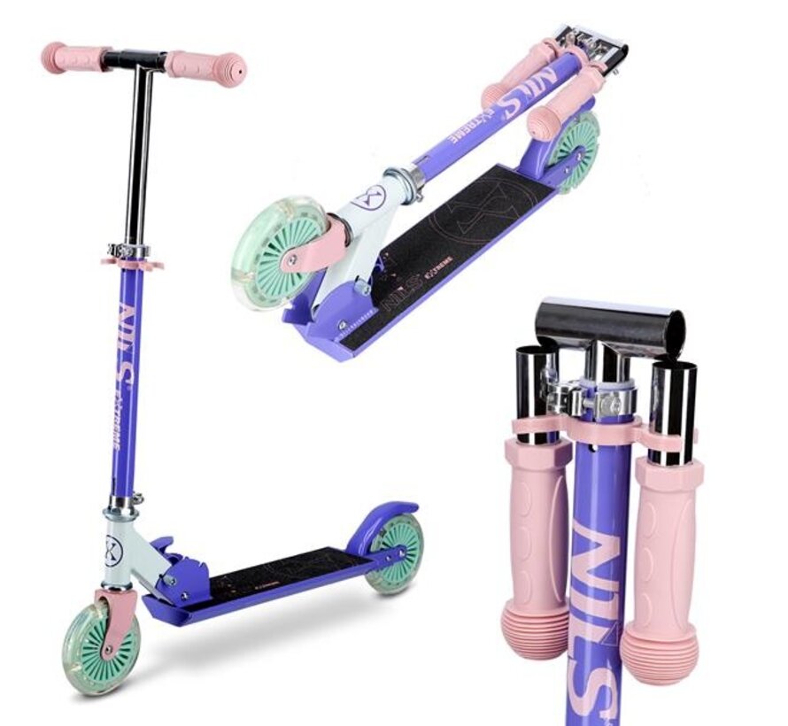 Marchepied pliant Nils HS120L Transportstep Extreme violet