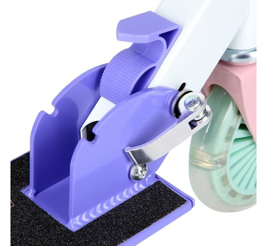 Scooter de transport Nils HD120L violet extrême, pliable