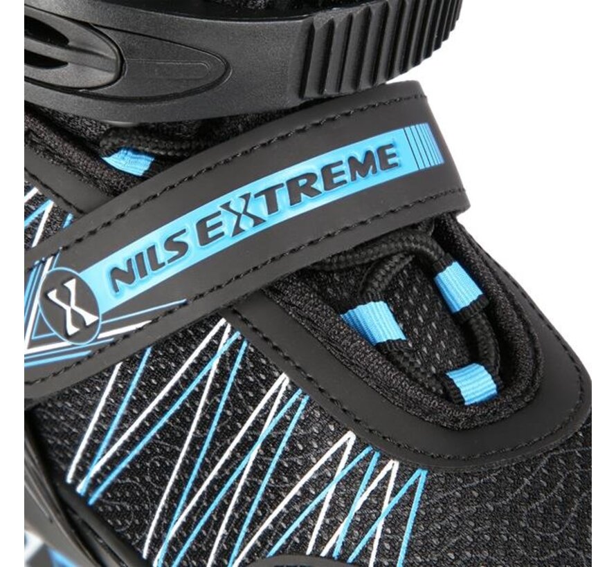 Nils Extreme NH11912 2-in-1 Inline-/Schlittschuhe Schwarz/Pink, verstellbare Skates für Straße und Eis