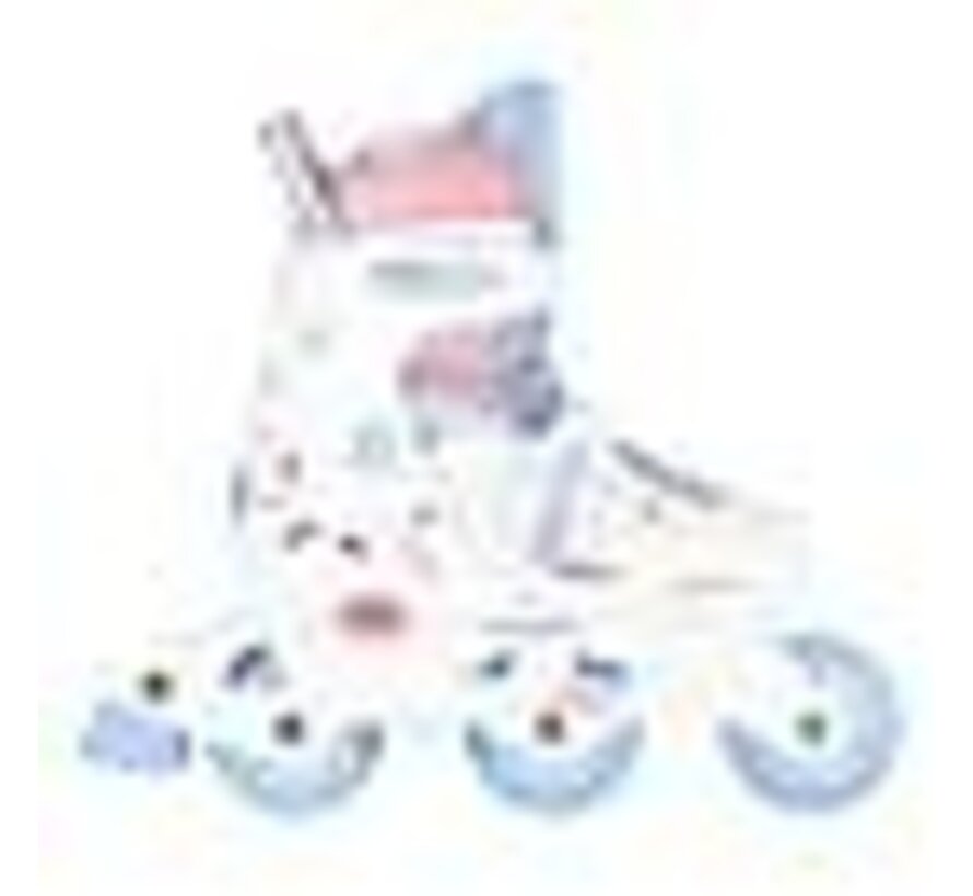 Nils Fun NJ1190 3-in-1 Skates / Rollers White Growing Three-Function Skate