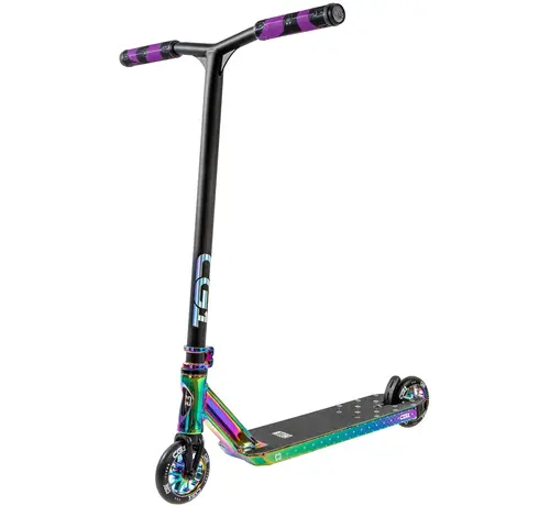 Core Hulajnoga wyczynowa Core CG1 w kolorze czarnym/neochromowym, koła 110 mm, łożyska ABEC 9 i aluminiowa platforma