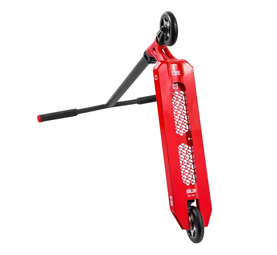 Core SL3 Complete Stuntstep Red Forged Aluminium Deck, 110 mm Vent Wielen & ABEC 9 Lagers