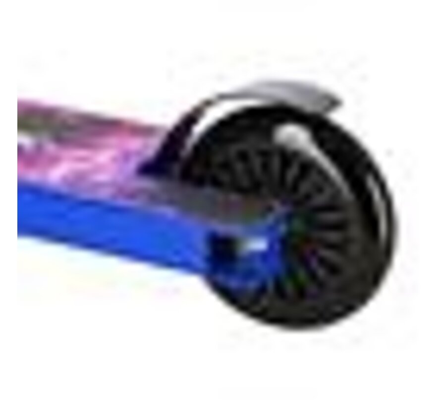 Patinete acrobático espacial Nils Extreme HS021 azul, construcción robusta de acero y aluminio, ruedas de 100 mm