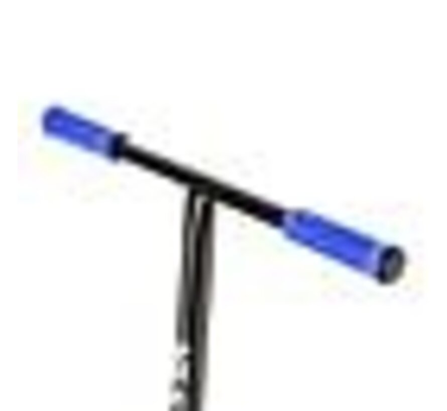 Trottinette Nils Extreme HS021 Space Stunt Bleue Construction robuste en acier et aluminium, roues de 100 mm